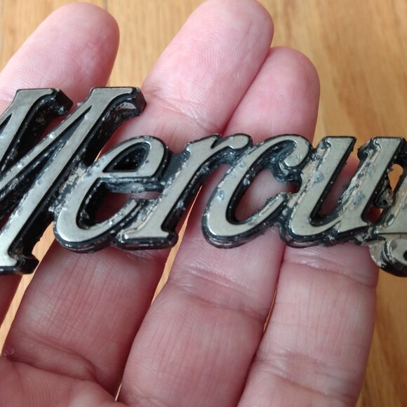 Vintage Ford Mercury Car Emblem - Picture 4 of 12